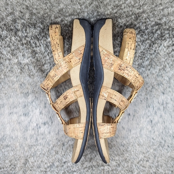 Vionic Amber Adjustable Sandal Cork Women's 7 - Picture 10 of 13